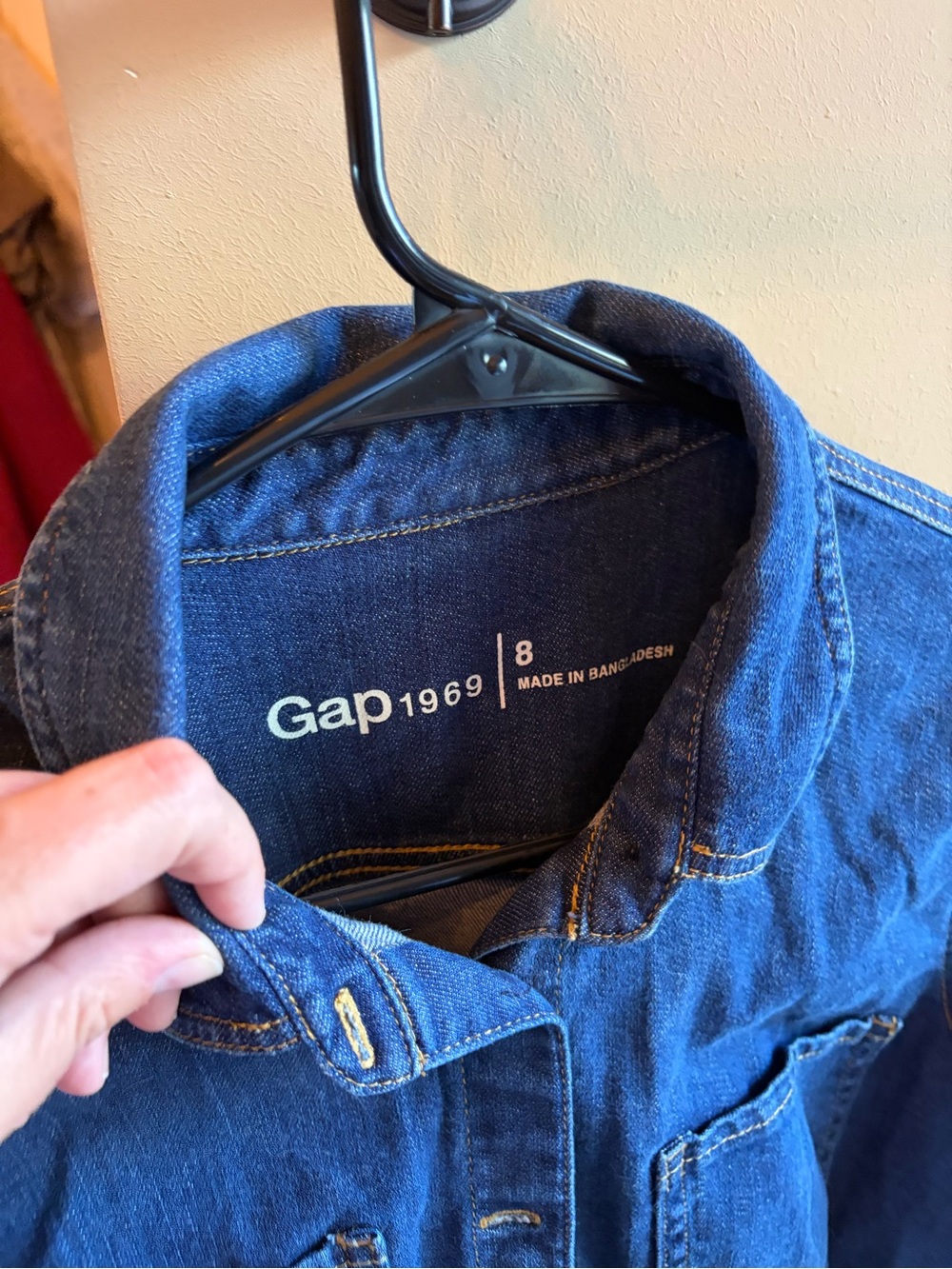 Gap 1969 Women’s Blue Denim Dress - Size 8